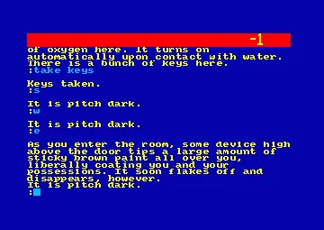 Philosopher's Quest (UK) (1987) screen shot game playing